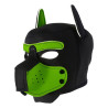 Kinky Puppy Cagoule Enjoy Puppy Noir-Vert
